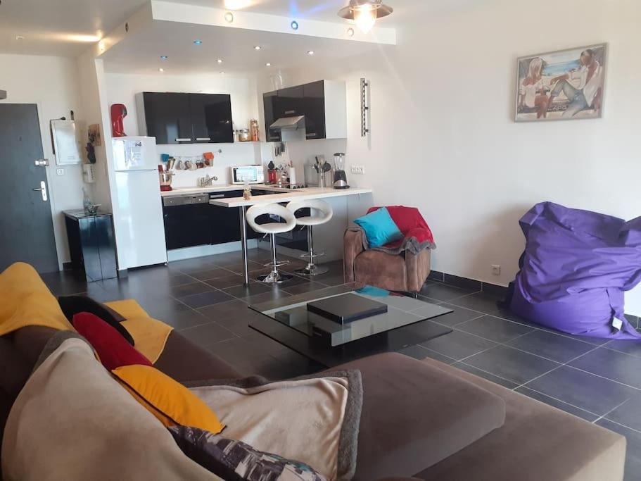 Appartement Vue Mer Avec Parking Ajaccio  Exterior foto